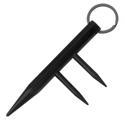 Self Defense Key Chain Two Prong Kubotan